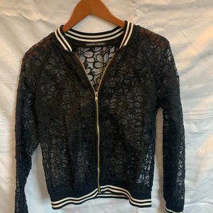 Lace Bomber jacket